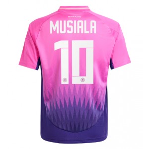 Fotbalové Dres Německo Jamal Musiala #10 Venkovní Oblečení ME 2024 Krátký Rukáv